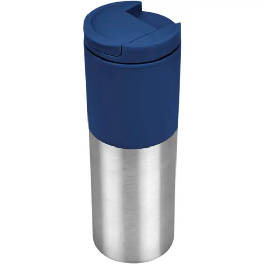 Kooshty Typhoon Stainless Steel & Plastic Double-Wall Tumbler Navy